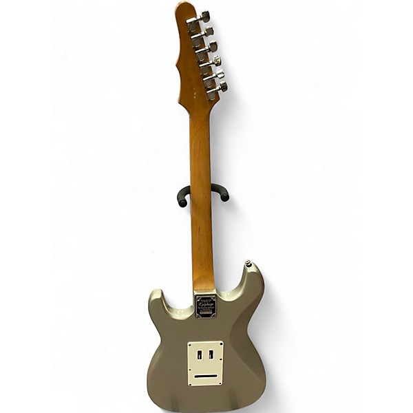 Used Epiphone Stratocaster S-series Metallic Silver Solid Body Electric Guitar