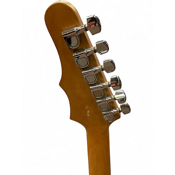 Used Epiphone Stratocaster S-series Metallic Silver Solid Body Electric Guitar