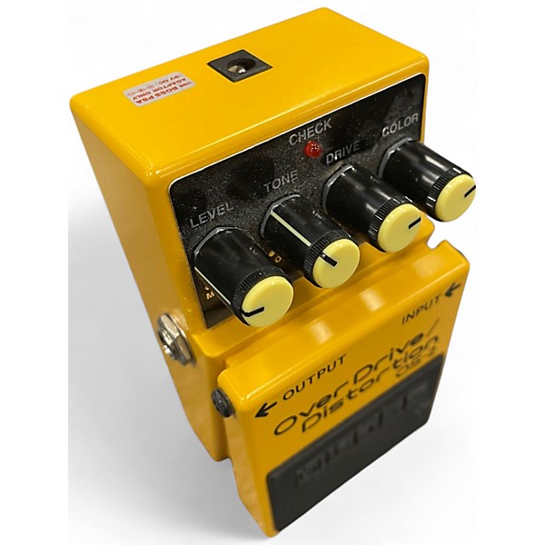 Used BOSS OS2 Overdrive Distortion Effect Pedal