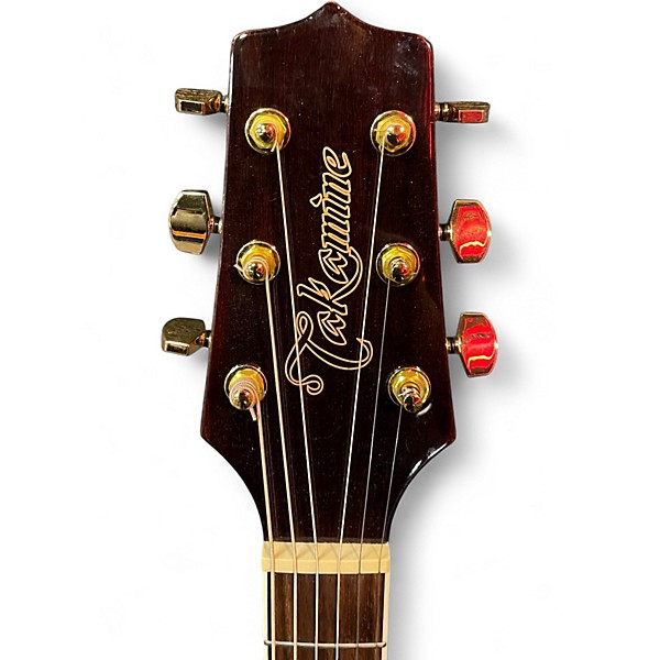 Used Takamine GN77KCE Natural Acoustic Electric Guitar