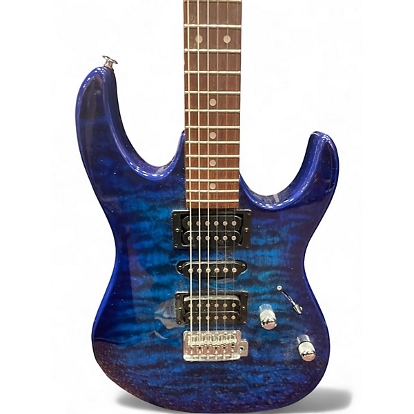 Used Ibanez GIO Blue Solid Body Electric Guitar