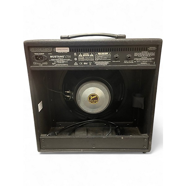 Used Fender Mustang LT50 50W 1x12 Guitar Combo Amp