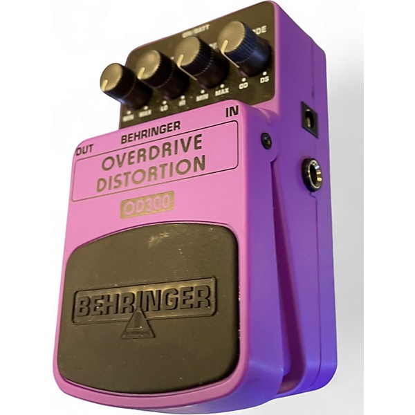 Used Behringer OD300 Overdrive/Distortion Effect Pedal