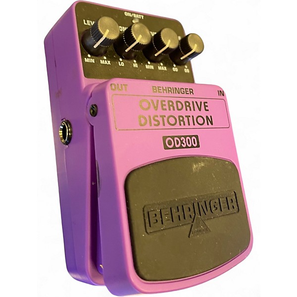 Used Behringer OD300 Overdrive/Distortion Effect Pedal