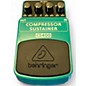 Used Behringer CS400 Compressor Sustainer Effect Pedal thumbnail