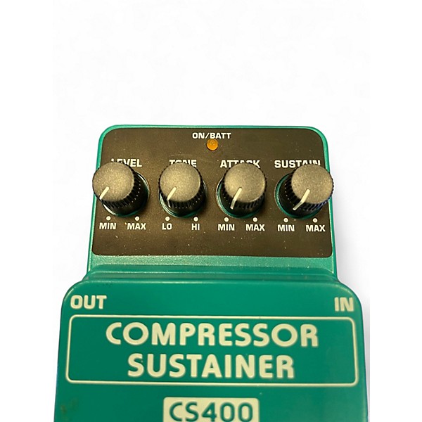 Used Behringer CS400 Compressor Sustainer Effect Pedal