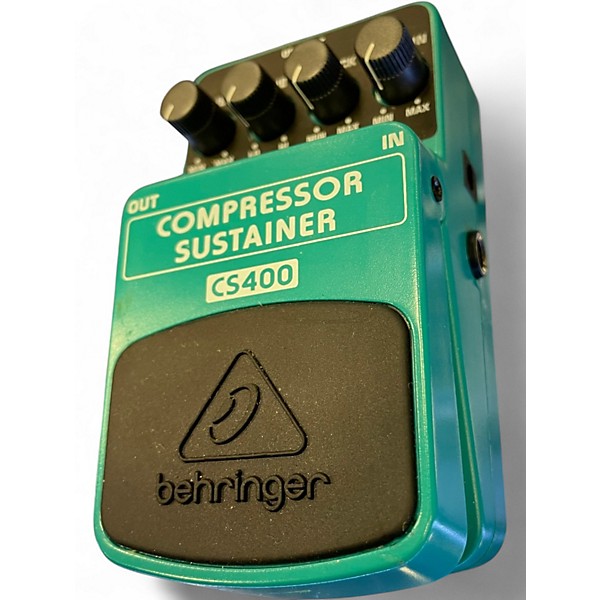 Used Behringer CS400 Compressor Sustainer Effect Pedal
