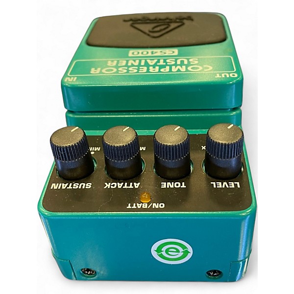 Used Behringer CS400 Compressor Sustainer Effect Pedal