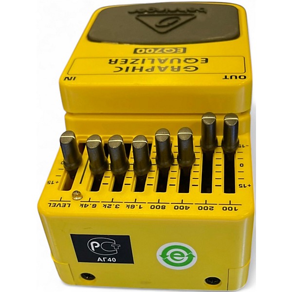 Used Behringer EQ700 Graphic Equalizer 7-Band EQ Pedal