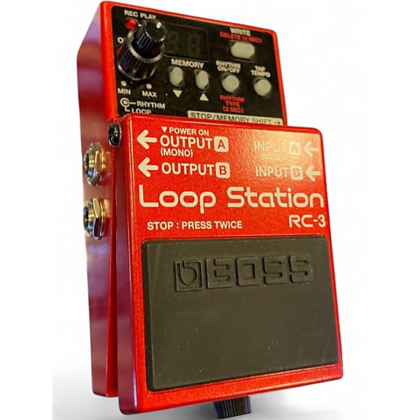 Used BOSS RC3 Loop Station Pedal