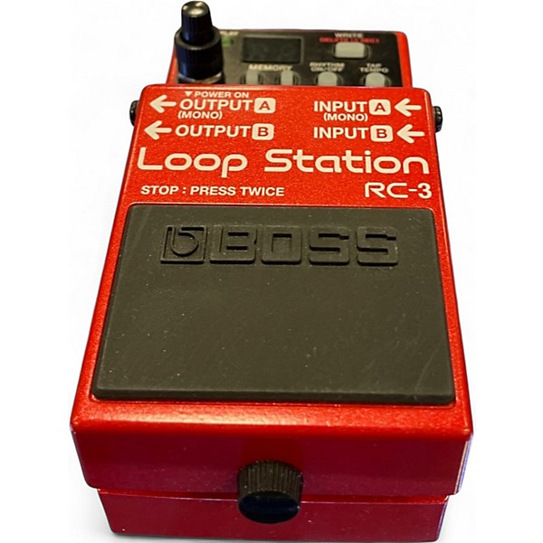 Used BOSS RC3 Loop Station Pedal