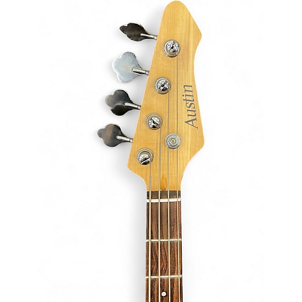 Used Austin BASS BLACK Electric Bass Guitar
