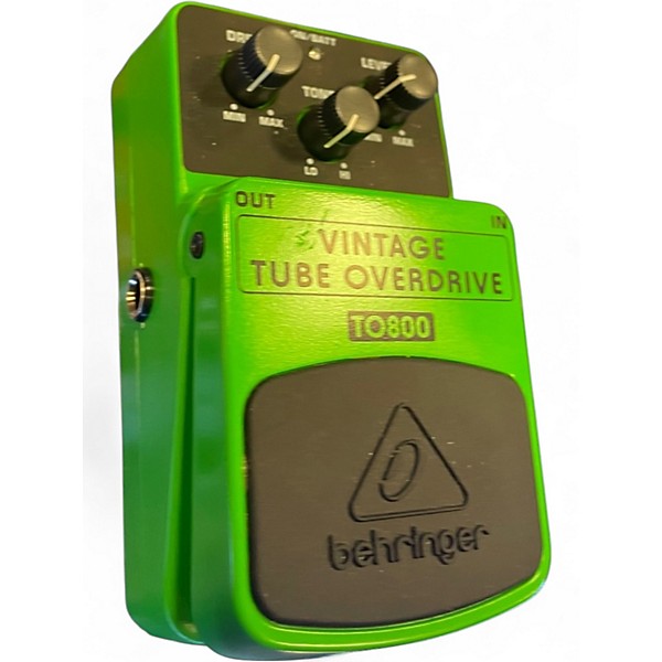 Used Behringer TO800 Vintage Tube Overdrive Effect Pedal