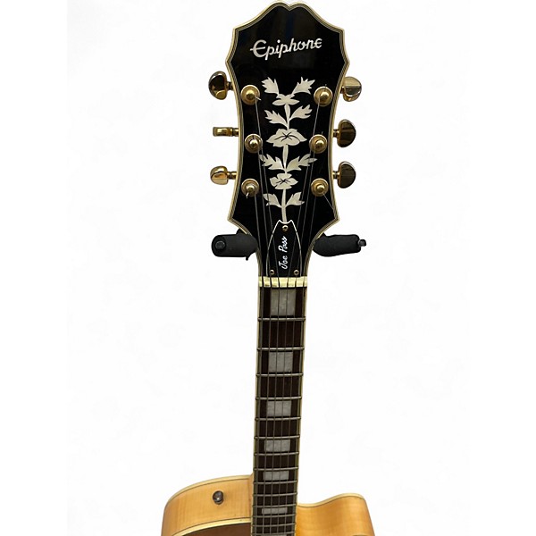 Used Epiphone Joe Pass Emperor II Natural Hollow Body Electric Guitar