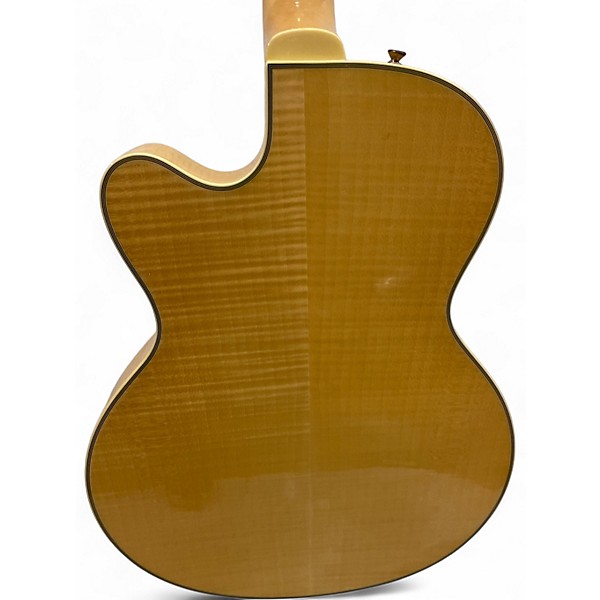 Used Epiphone Joe Pass Emperor II Natural Hollow Body Electric Guitar