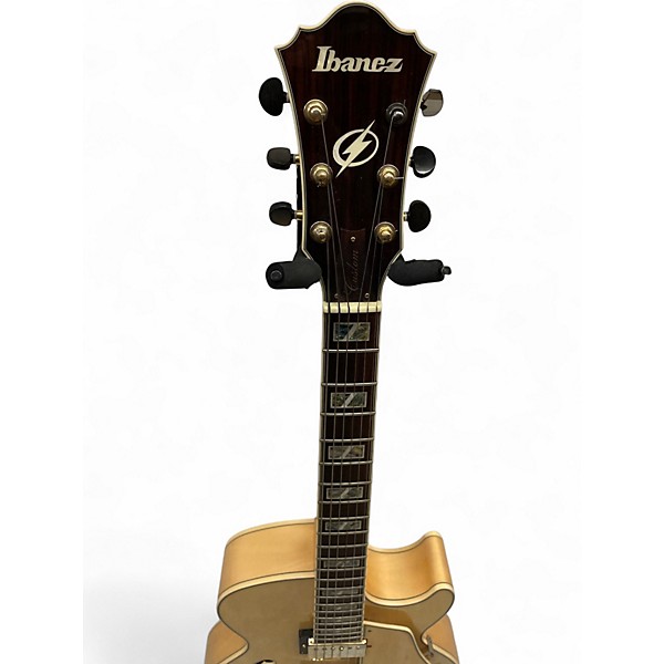 Used Ibanez ag-100 Natural Hollow Body Electric Guitar