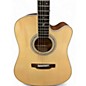 Used Zager ZAD-50CE Natural Acoustic Electric Guitar