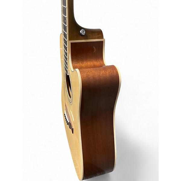 Used Zager ZAD-50CE Natural Acoustic Electric Guitar