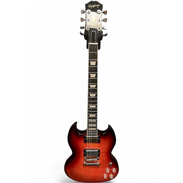 Used Epiphone SG Modern Trans Red Solid Body Electric Guitar