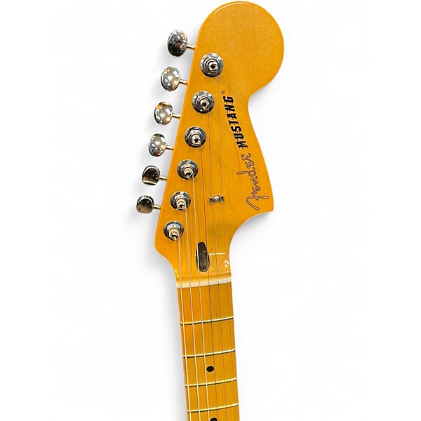 Used 2025 Fender Player II Mustang 3 Color Sunburst Solid Body Electric Guitar