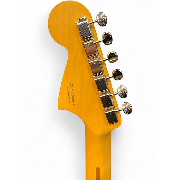 Used 2025 Fender Player II Mustang 3 Color Sunburst Solid Body Electric Guitar