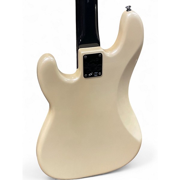 Used 2019 Fender Duff McKagan Signature Bass White Pearl Electric Bass Guitar