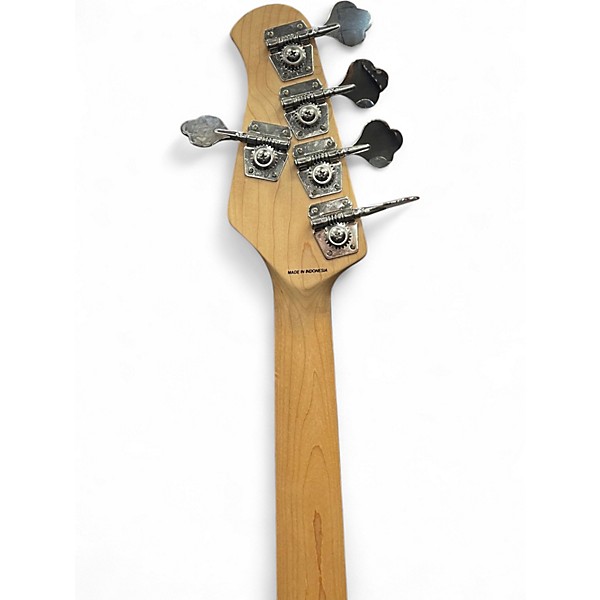 Used Sterling by Music Man STINGRAY 5 HH mystic blue Electric Bass Guitar