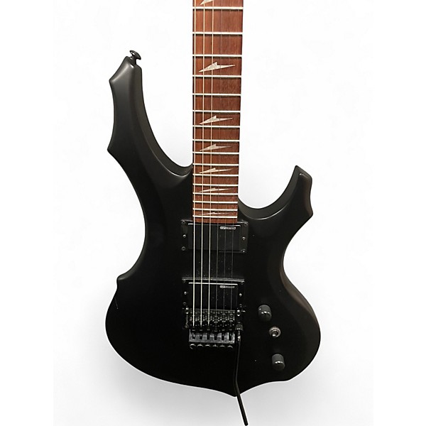Used ESP F200 Black Solid Body Electric Guitar