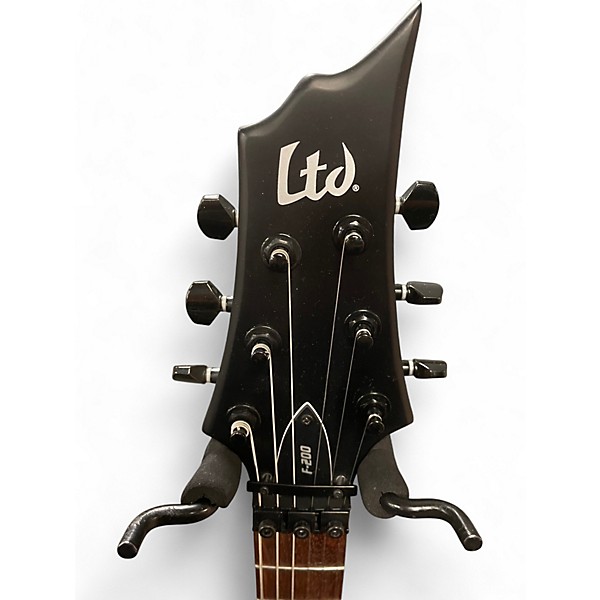 Used ESP F200 Black Solid Body Electric Guitar
