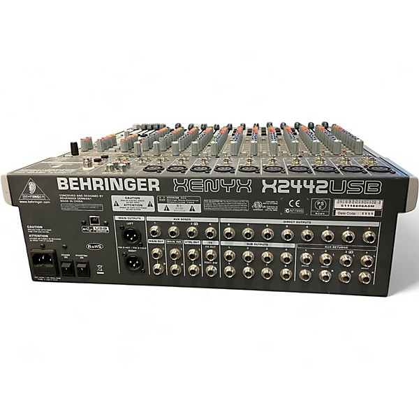 Used Behringer Xenyx X2442USB Unpowered Mixer