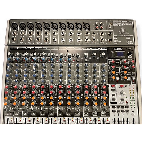 Used Behringer Xenyx X2442USB Unpowered Mixer