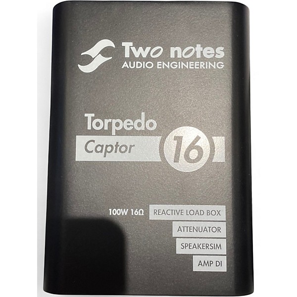 Used Two Notes AUDIO ENGINEERING Torpedo Captor 16 Effect Pedal Package
