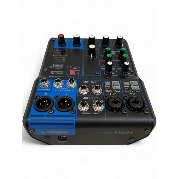 Used Yamaha MG06 Unpowered Mixer