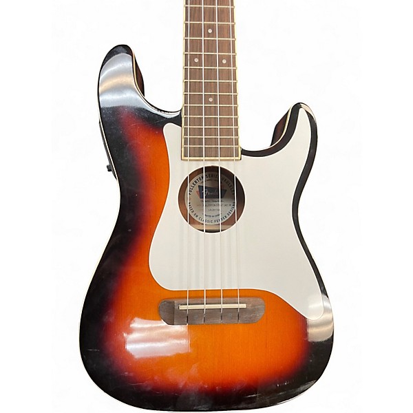 Used Fender Fullerton Strat Uke SB 3 Color Sunburst Ukulele