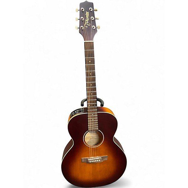 Used Takamine EG54035 Natural Acoustic Electric Guitar