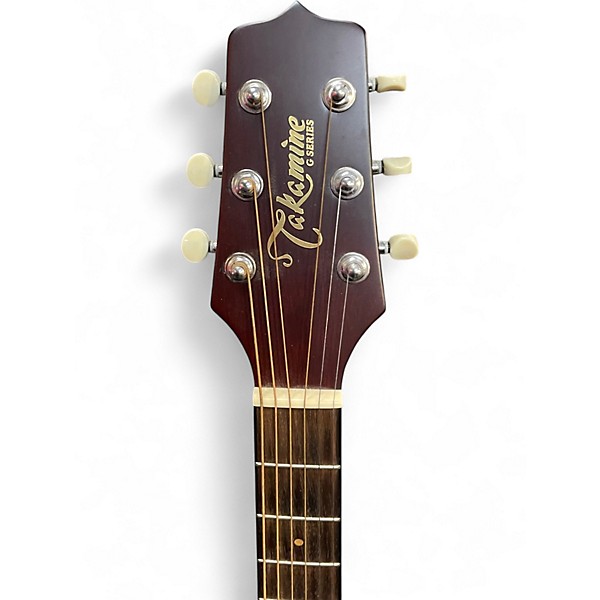 Used Takamine EG54035 Natural Acoustic Electric Guitar