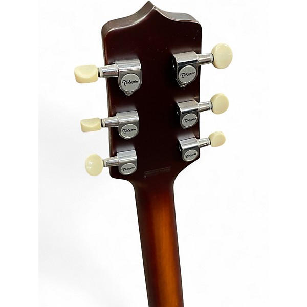 Used Takamine EG54035 Natural Acoustic Electric Guitar