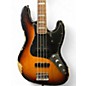Used Fender Custom Shop Limited Edition Custom Jazz Bass Heavy Relic 3 Color Sunburst Electric Bass Guitar