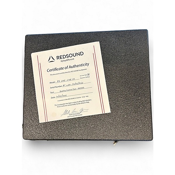 Used Redsound rs live 12 active Guitar Cabinet