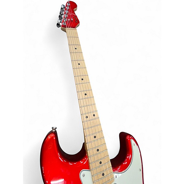 Used Squier Contemporary Stratocaster HSS red Solid Body Electric Guitar