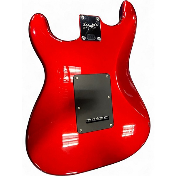 Used Squier Contemporary Stratocaster HSS red Solid Body Electric Guitar