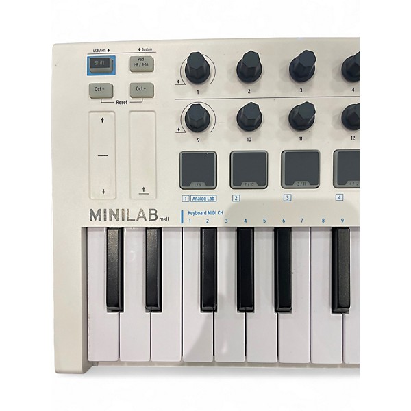 Used Arturia Minilab MKII MIDI Controller