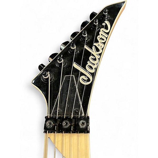 Used 2017 Jackson JS34Q Dinky Trans Blue Solid Body Electric Guitar