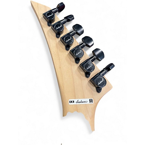 Used 2017 Jackson JS34Q Dinky Trans Blue Solid Body Electric Guitar