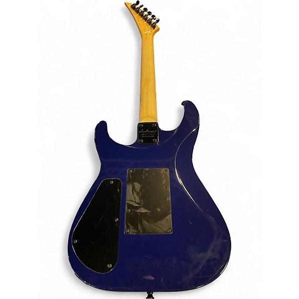 Used 2017 Jackson JS34Q Dinky Trans Blue Solid Body Electric Guitar