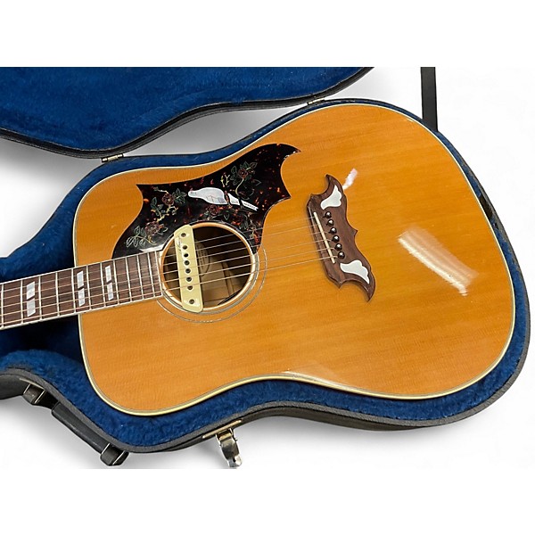Vintage 1993 Gibson Dove Natural Acoustic Electric Guitar