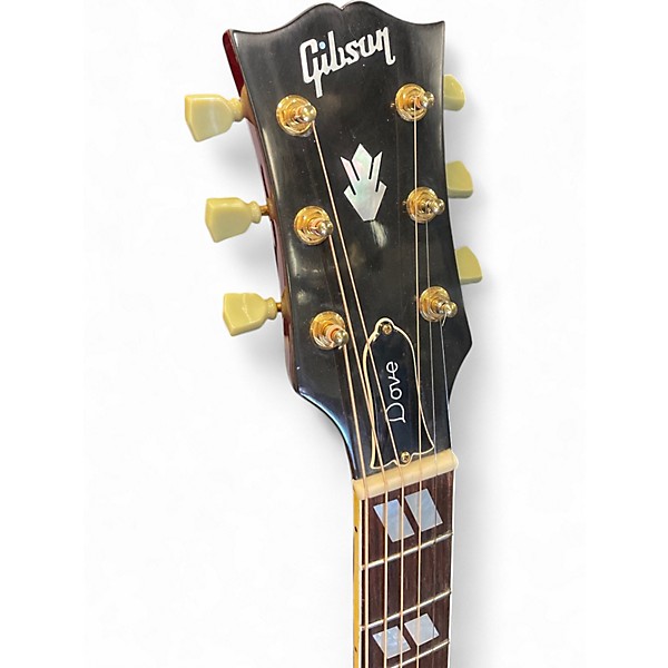 Vintage 1993 Gibson Dove Natural Acoustic Electric Guitar