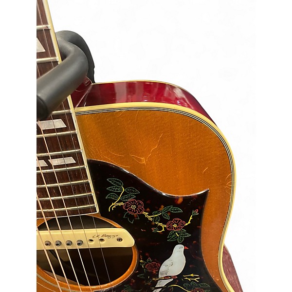 Vintage 1993 Gibson Dove Natural Acoustic Electric Guitar