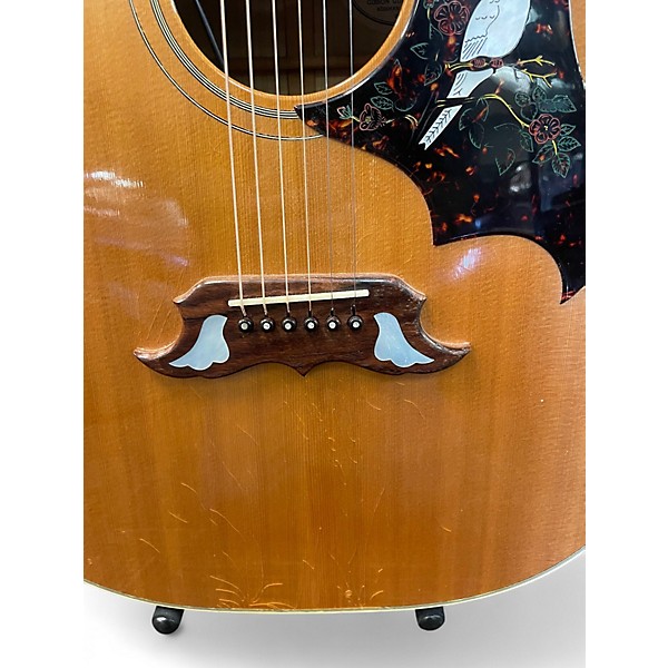 Vintage 1993 Gibson Dove Natural Acoustic Electric Guitar