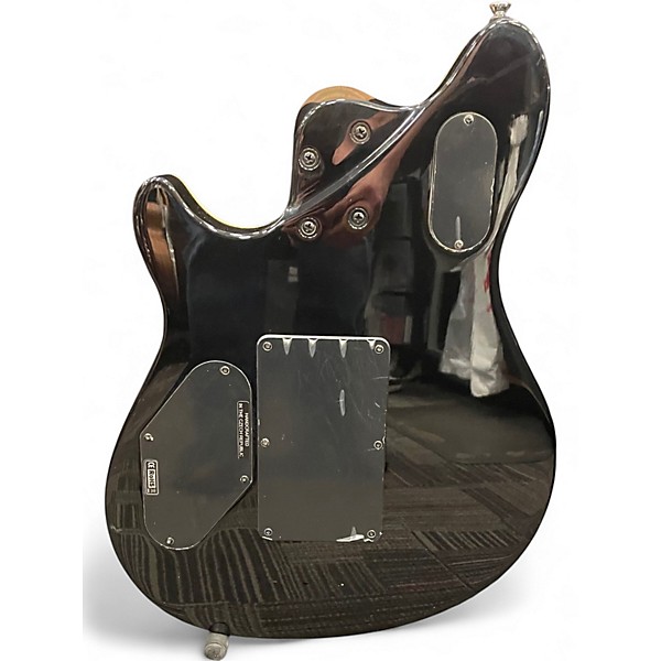 Used Peavey hp-2 "wolfgang" burl Blue Solid Body Electric Guitar